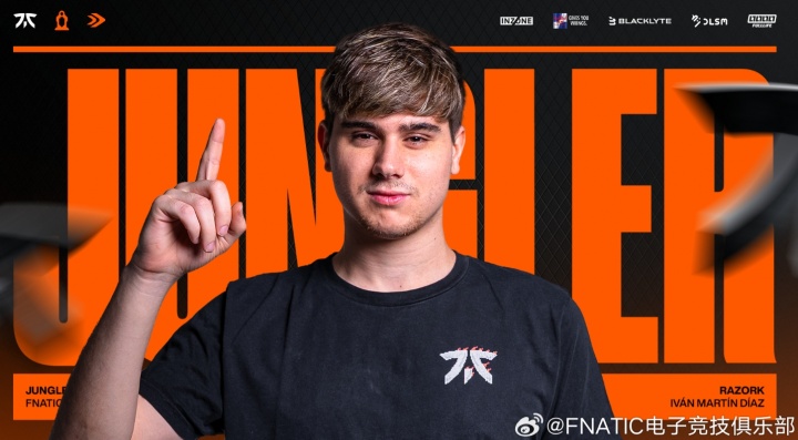 FNC官方：与打野选手Razork完成续约！